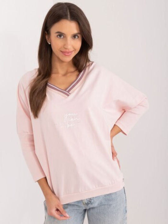 Relevance Women's Blouse Light Pink