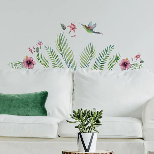 Декоративно Стикер Стена Tropical Hummingbird 1бр 70x47.5бр Ango