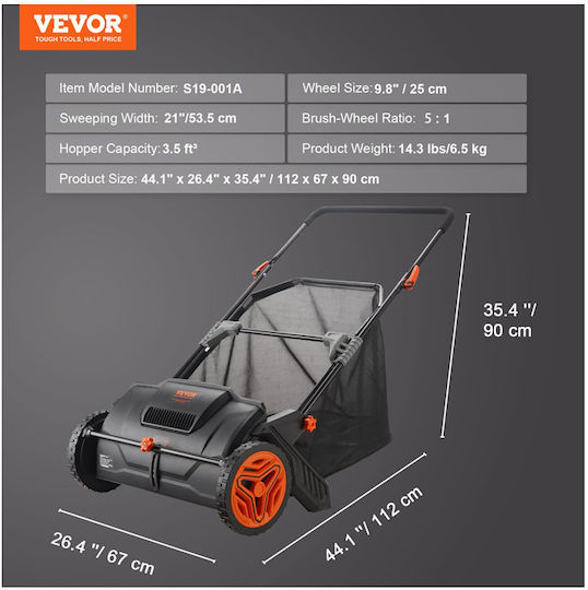 Vevor Εξαερωτήρας Χειρός