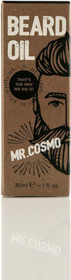 Cosmogent Mr Cosmo – Bartöl 30ml mit Cosmogent Bartkamm