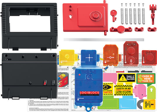 Logiblocs Safe With Voice Alarm Εκπαιδευτικό Παιχνίδι Μηχανικής