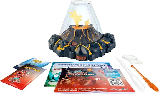 Aqua Dragons Habitat Vulcan With Lava - Led Aquarium And Red STEM Joc Educațional de Cunoștințe pentru 3-6 Ani