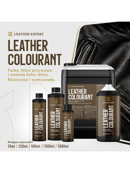 Leather Expert Colourant Forest Green Dye Natural Synthetic Leather 500 Ml Le-06-500c603