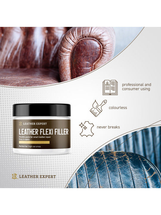 Umplutura flexibilă din piele lichidă Leather 25 ml Le-11-ff25