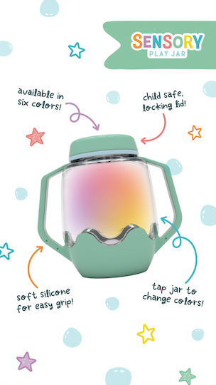 Jar Sensory Play Green