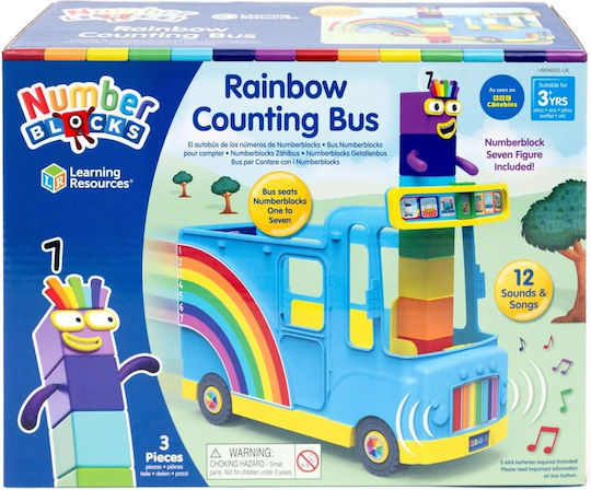Hand2Mind Playing Game - Numberblocks And The Rainbow Bus STEM Εκπαιδευτικό Παιχνίδι Γνώσεων για 3+ Ετών