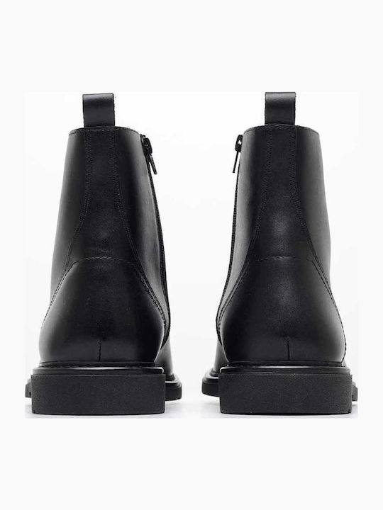 Leather Black Boots