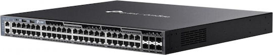 TP-LINK SG6654X Managed L2 / L3 Switch with 48 Ethernet Ports and 6 SFP Ports