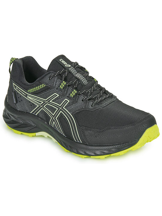 ASICS Gel-venture 9 Waterproof Ανδρικά Αθλητικά Παπούτσια Running Μαύρα