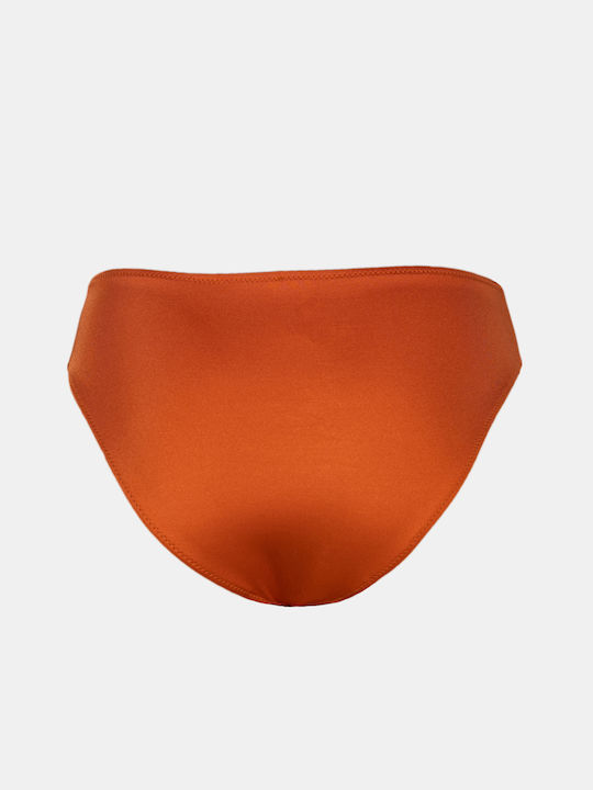 Rock Club Bikini Slip Terracotta