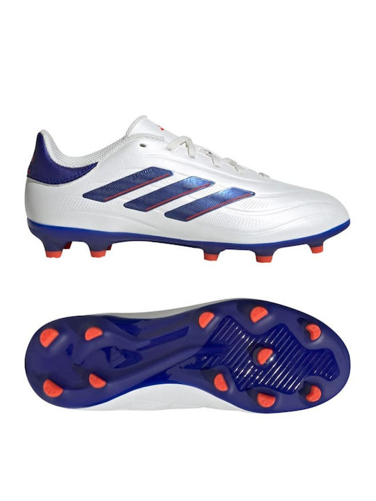 adidas Copa Pure.2 League Ποδοσφαιρικά Παπούτσια με Τάπες FG Λευκά