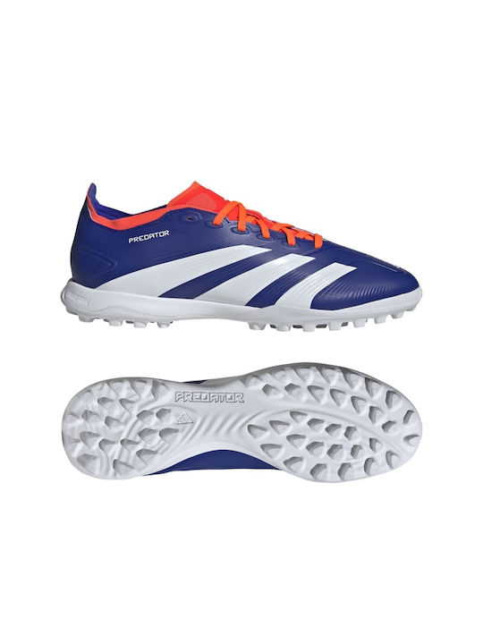 Adidas Low Football Shoes TF with Molded Cleats Blue