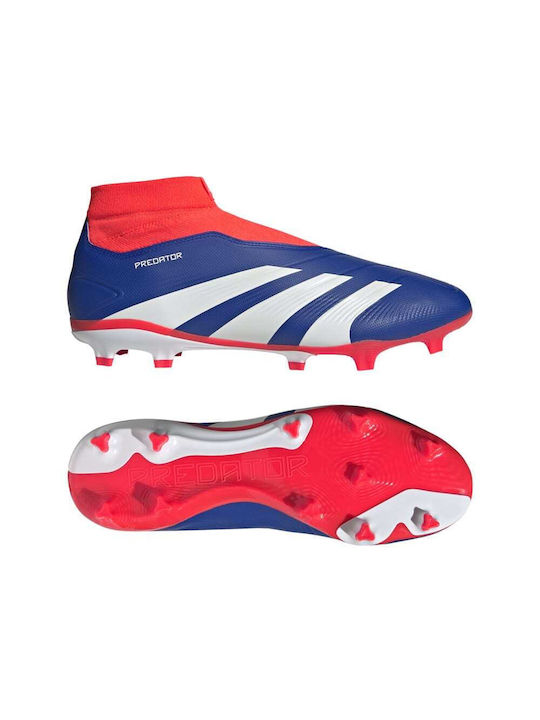 Adidas Low Football Shoes FG with Cleats Blue