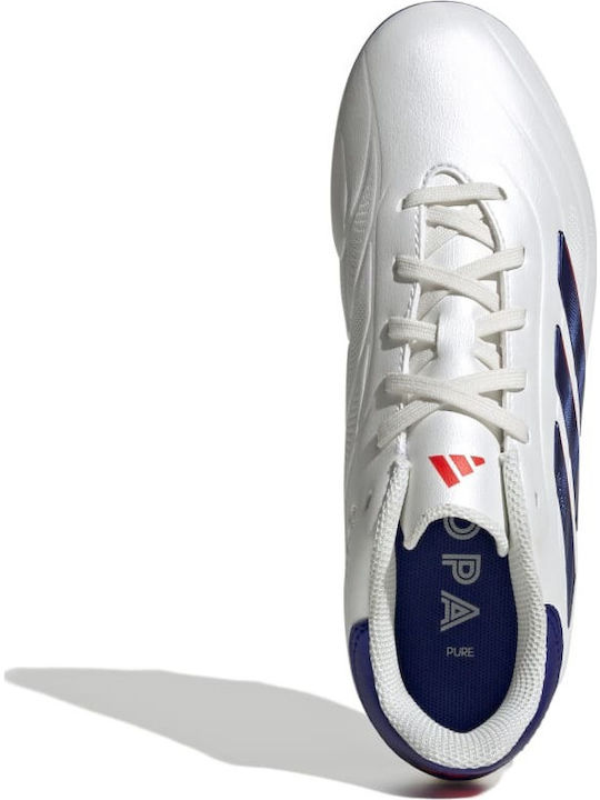 adidas Copa Pure.2 League Pantofi de Fotbal cu crampoane Albe