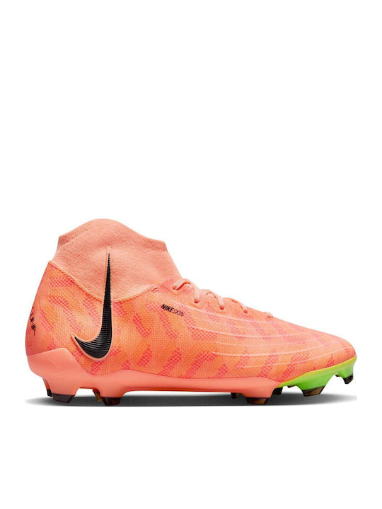 Nike Phantom Luna Football Shoes with Cleats Orange