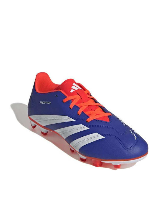 adidas Predator Club Football Shoes with Cleats Blue