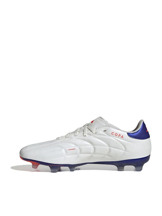 adidas Copa Pure.2 Pro Ποδοσφαιρικά Παπούτσια με Τάπες FG Λευκά