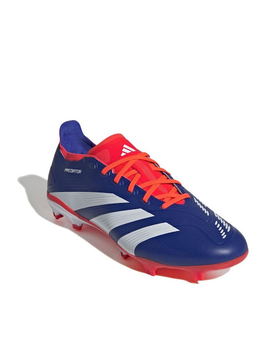 adidas Predator Club Ποδοσφαιρικά Παπούτσια με Τάπες FG Μπλε