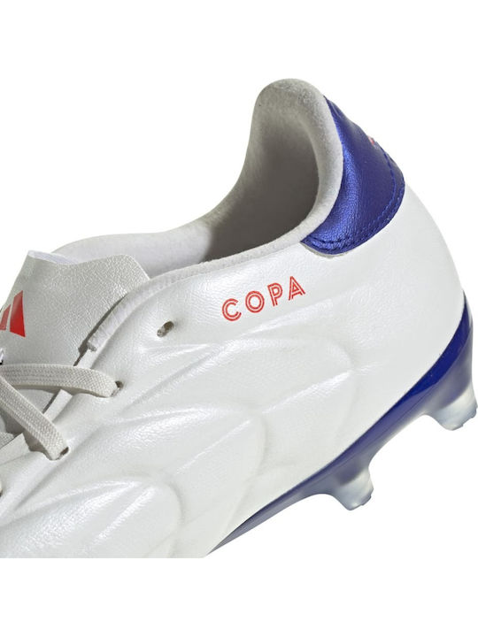 adidas Copa Pure.2 Pro Ποδοσφαιρικά Παπούτσια με Τάπες FG Λευκά