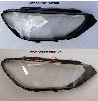 Δεξί Κρύσταλλο Φαναριού για Volkswagen Touran