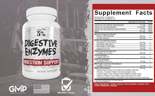 Rich Piana 5% Nutrition 60 κάψουλες