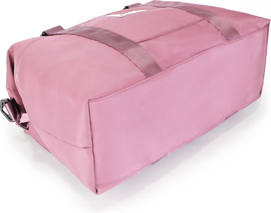 Amber Reisetasche 37Es Rosa Stoff L55xB25xH27cm