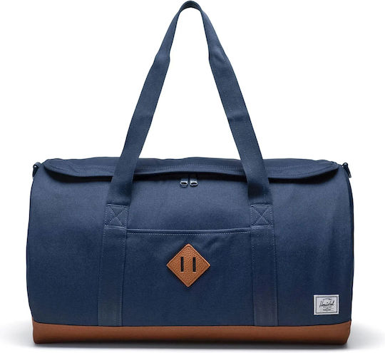 Herschel Heritage Duffle Sack Voyage 40lt Navy Blue Fabric L52xW32xH34cm