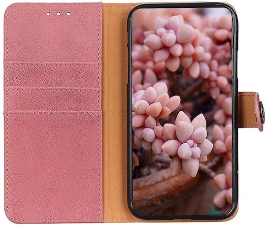 Edge 50 Ultra 5g Wallet Δερμάτινο Ροζ (Motorola Edge 50 Ultra 5G)