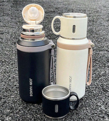 Glass Thermos Stainless Steel / Plastic Purple 650ml