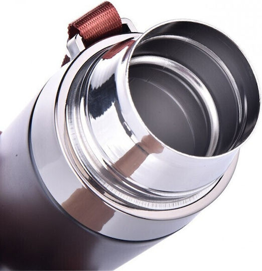 Glass Thermos Stainless Steel / Plastic 550ml Black