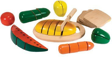 Melissa & Doug Lebensmittelspielzeug aus Holz für 3+ Jahre 31 Stück