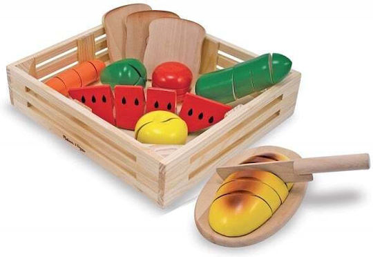 Melissa & Doug Lebensmittelspielzeug aus Holz für 3+ Jahre 31 Stück