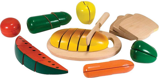 Melissa & Doug Lebensmittelspielzeug aus Holz für 3+ Jahre 31 Stück
