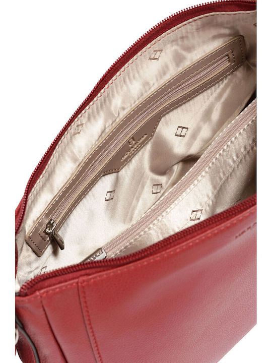 Leder Damen Handtasche Crossbody Schulter Rote