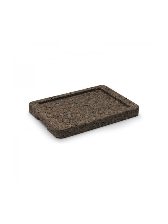 Pujadas Servierplatte Rechteckig Rostfreier Stahl Silber 22x14cm 1Stück