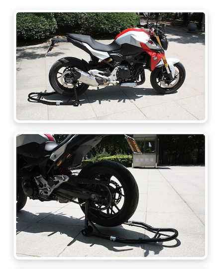 Stand de ridicare a roții din spate a motocicletei