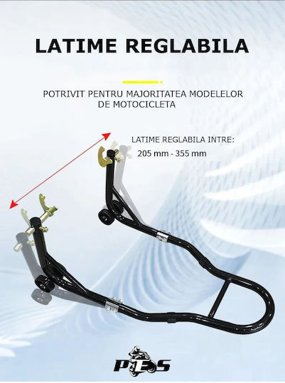 Stand de ridicare a roții din spate a motocicletei