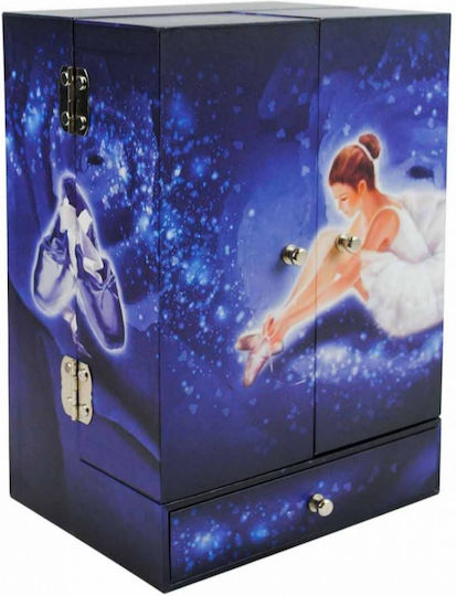 Trousselier Kinder-Schmuckkästchen Ballerina 1Stück Blau