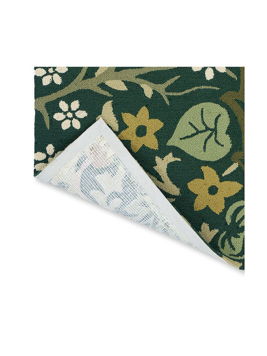 Morris & Co Blackthorn Teppich Außenbereich Rechteckig Synthetisch,Polyester/Cotton/Leather Tump