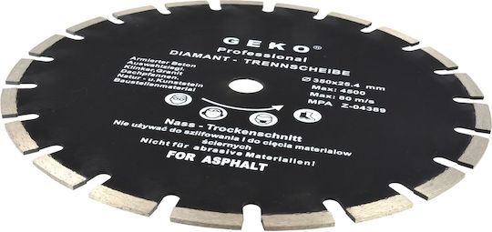 Geko Schneidscheibe Baumaterialien 350mm