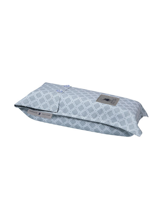 Greenwich Polo Club Bettlaken Semi-Doppel mit Gummiband 120x200+35cm. 2510 Gray