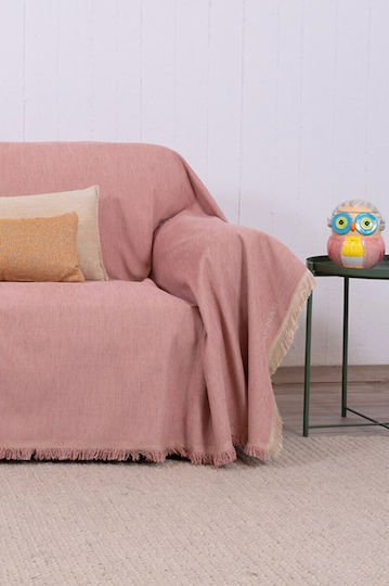 Naf Naf 358/21 Фотьойл Throw Chenille 180x180см Powder