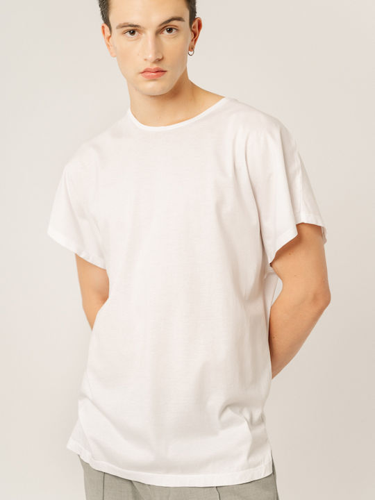 Edward Jeans Men's Short Sleeve T-shirt White