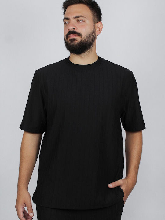 Cardinal Herren T-Shirt Kurzarm BLACK