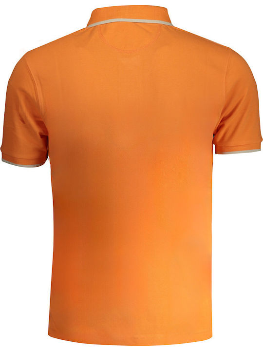 La Martina Polo Short Sleeve T-shirt Orange