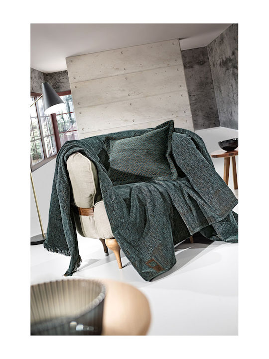 Guy Laroche Four-Seater Sofa Throw Balance 180x350cm Anthracite