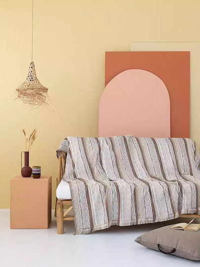 Palamaiki Nambi Sofa Throw 2 Seater 180x250cm Gray