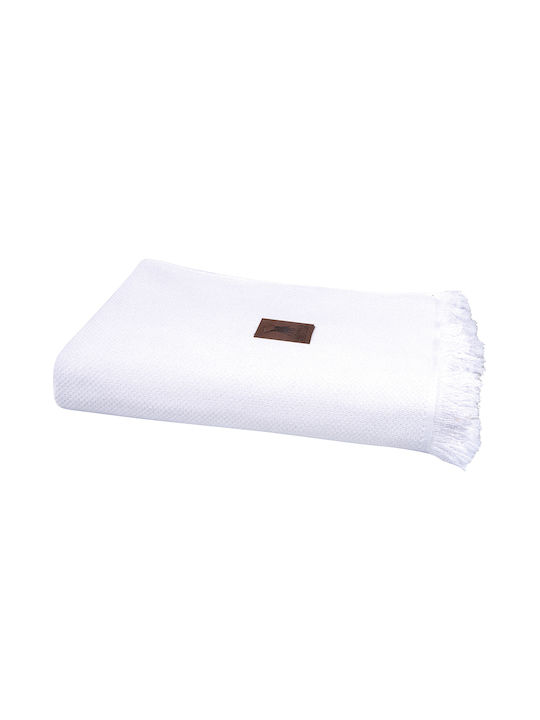 Greenwich Polo Club 3915 Zweisitzer-Sofa Überwurf 180x250cm Weiß