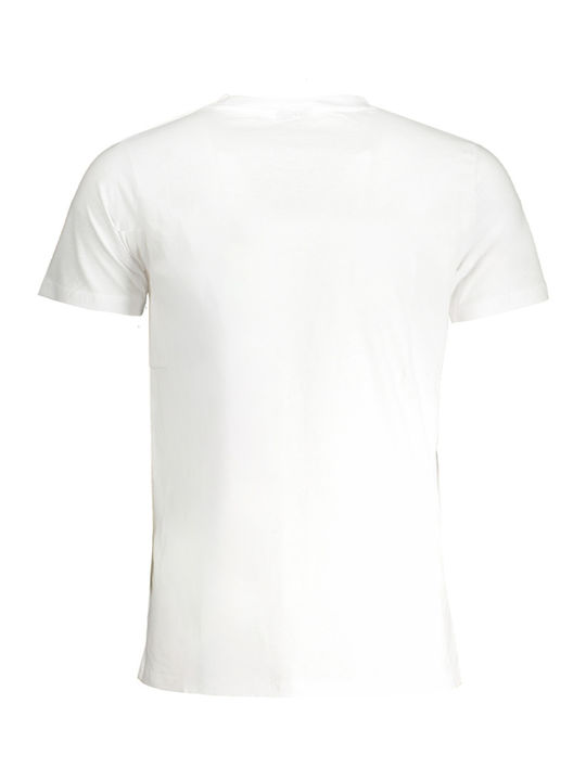 Squola Nautica Italiana Herren T-Shirt Kurzarm Weiß