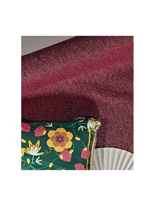 Kentia Dayton Sofa Throw Chenille 180x250cm Burgundy